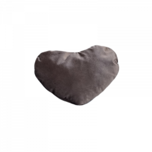 velvet taupe sierkussen hondenmand