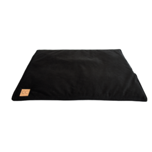 Velvet grijs multi plaid hondenmat hondendeken